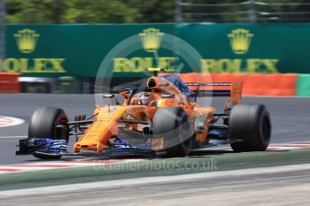 World © Octane Photographic Ltd. Formula 1 – Hungarian GP - Practice 3. McLaren MCL33 – Stoffel Vandoorne. Hungaroring, Budapest, Hungary. Saturday 28th July 2018.