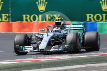 World © Octane Photographic Ltd. Formula 1 – Hungarian GP - Practice 3. Mercedes AMG Petronas Motorsport AMG F1 W09 EQ Power+ - Valtteri Bottas. Hungaroring, Budapest, Hungary. Saturday 28th July 2018.