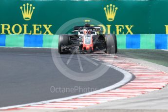 World © Octane Photographic Ltd. Formula 1 – Hungarian GP - Practice 3. Haas F1 Team VF-18 – Kevin Magnussen. Hungaroring, Budapest, Hungary. Saturday 28th July 2018.