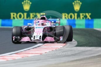 World © Octane Photographic Ltd. Formula 1 – Hungarian GP - Practice 3. Sahara Force India VJM11 - Esteban Ocon. Hungaroring, Budapest, Hungary. Saturday 28th July 2018.