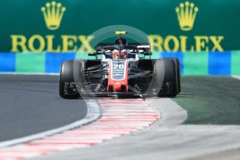 World © Octane Photographic Ltd. Formula 1 – Hungarian GP - Practice 3. Haas F1 Team VF-18 – Kevin Magnussen. Hungaroring, Budapest, Hungary. Saturday 28th July 2018.