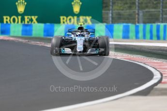 World © Octane Photographic Ltd. Formula 1 – Hungarian GP - Practice 3. Mercedes AMG Petronas Motorsport AMG F1 W09 EQ Power+ - Valtteri Bottas. Hungaroring, Budapest, Hungary. Saturday 28th July 2018.