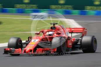 World © Octane Photographic Ltd. Formula 1 – Hungarian GP - Practice 3. Scuderia Ferrari SF71-H – Sebastian Vettel. Hungaroring, Budapest, Hungary. Saturday 28th July 2018.