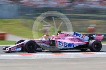 World © Octane Photographic Ltd. Formula 1 – Hungarian GP - Practice 3. Sahara Force India VJM11 - Esteban Ocon. Hungaroring, Budapest, Hungary. Saturday 28th July 2018.