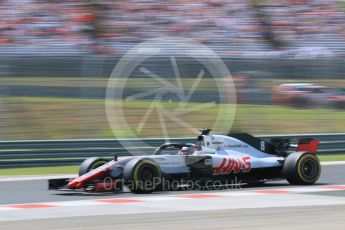 World © Octane Photographic Ltd. Formula 1 – Hungarian GP - Practice 3. Haas F1 Team VF-18 – Romain Grosjean. Hungaroring, Budapest, Hungary. Saturday 28th July 2018.