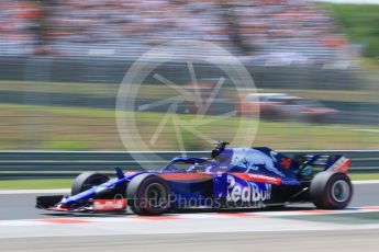 World © Octane Photographic Ltd. Formula 1 – Hungarian GP - Practice 3. Scuderia Toro Rosso STR13 – Brendon Hartley. Hungaroring, Budapest, Hungary. Saturday 28th July 2018.