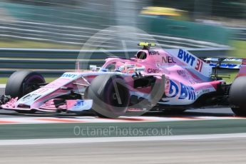 World © Octane Photographic Ltd. Formula 1 – Hungarian GP - Practice 3. Sahara Force India VJM11 - Esteban Ocon. Hungaroring, Budapest, Hungary. Saturday 28th July 2018.