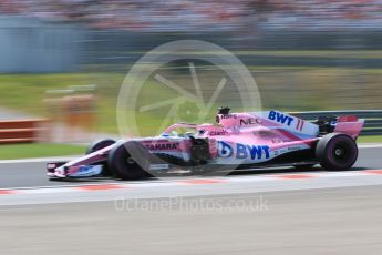 World © Octane Photographic Ltd. Formula 1 – Hungarian GP - Practice 3. Sahara Force India VJM11 - Sergio Perez. Hungaroring, Budapest, Hungary. Saturday 28th July 2018.