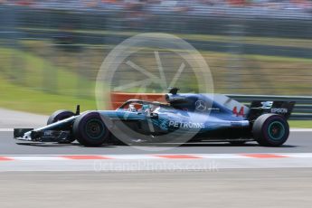 World © Octane Photographic Ltd. Formula 1 – Hungarian GP - Practice 3. Mercedes AMG Petronas Motorsport AMG F1 W09 EQ Power+ - Lewis Hamilton. Hungaroring, Budapest, Hungary. Saturday 28th July 2018.