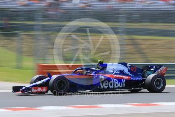 World © Octane Photographic Ltd. Formula 1 – Hungarian GP - Practice 3. Scuderia Toro Rosso STR13 – Pierre Gasly. Hungaroring, Budapest, Hungary. Saturday 28th July 2018.