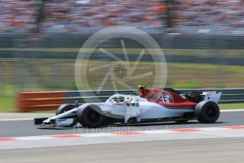 World © Octane Photographic Ltd. Formula 1 – Hungarian GP - Practice 3. Alfa Romeo Sauber F1 Team C37 – Charles Leclerc. Hungaroring, Budapest, Hungary. Saturday 28th July 2018.
