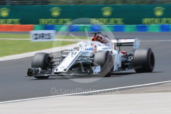 World © Octane Photographic Ltd. Formula 1 – Hungarian GP - Practice 3. Alfa Romeo Sauber F1 Team C37 – Marcus Ericsson. Hungaroring, Budapest, Hungary. Saturday 28th July 2018.