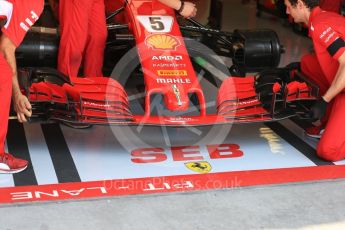 World © Octane Photographic Ltd. Formula 1 – Hungarian GP - Practice 3. Scuderia Ferrari SF71-H – Sebastian Vettel. Hungaroring, Budapest, Hungary. Saturday 28th July 2018.