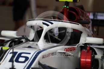 World © Octane Photographic Ltd. Formula 1 – Hungarian GP - Practice 3. Alfa Romeo Sauber F1 Team C37 – Charles Leclerc. Hungaroring, Budapest, Hungary. Saturday 28th July 2018.