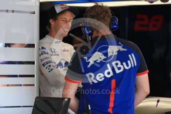 World © Octane Photographic Ltd. Formula 1 – Hungarian GP - Practice 3. Scuderia Toro Rosso STR13 – Brendon Hartley. Hungaroring, Budapest, Hungary. Saturday 28th July 2018.