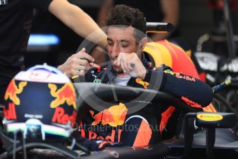 World © Octane Photographic Ltd. Formula 1 – Hungarian GP - Practice 3. Aston Martin Red Bull Racing TAG Heuer RB14 – Daniel Ricciardo. Hungaroring, Budapest, Hungary. Saturday 28th July 2018.