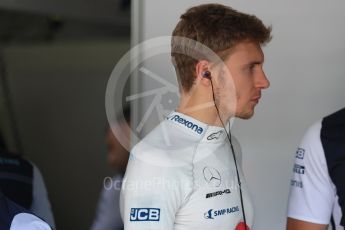 World © Octane Photographic Ltd. Formula 1 – Hungarian GP - Practice 3. Williams Martini Racing FW41 – Sergey Sirotkin. Hungaroring, Budapest, Hungary. Saturday 28th July 2018.