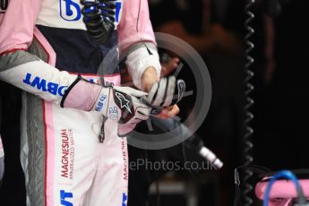 World © Octane Photographic Ltd. Formula 1 – Hungarian GP - Practice 3. Sahara Force India VJM11 - Esteban Ocon. Hungaroring, Budapest, Hungary. Saturday 28th July 2018.