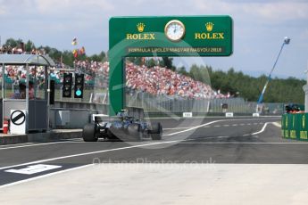 World © Octane Photographic Ltd. Formula 1 – Hungarian GP - Practice 3. Mercedes AMG Petronas Motorsport AMG F1 W09 EQ Power+ - Valtteri Bottas. Hungaroring, Budapest, Hungary. Saturday 28th July 2018.