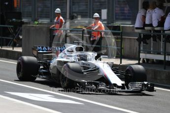 World © Octane Photographic Ltd. Formula 1 – Hungarian GP - Practice 3. Williams Martini Racing FW41 – Lance Stroll. Hungaroring, Budapest, Hungary. Saturday 28th July 2018.