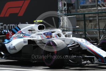 World © Octane Photographic Ltd. Formula 1 – Hungarian GP - Practice 3. Williams Martini Racing FW41 – Sergey Sirotkin. Hungaroring, Budapest, Hungary. Saturday 28th July 2018.