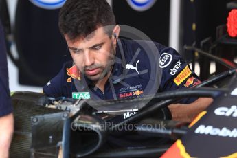 World © Octane Photographic Ltd. Formula 1 – Hungarian GP - Practice 3. Aston Martin Red Bull Racing . Hungaroring, Budapest, Hungary. Saturday 28th July 2018.