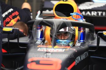 World © Octane Photographic Ltd. Formula 1 – Hungarian GP - Practice 3. Aston Martin Red Bull Racing TAG Heuer RB14 – Daniel Ricciardo. Hungaroring, Budapest, Hungary. Saturday 28th July 2018.