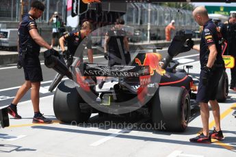 World © Octane Photographic Ltd. Formula 1 – Hungarian GP - Practice 3. Aston Martin Red Bull Racing TAG Heuer RB14 – Daniel Ricciardo. Hungaroring, Budapest, Hungary. Saturday 28th July 2018.