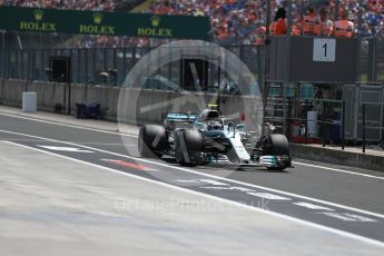 World © Octane Photographic Ltd. Formula 1 – Hungarian GP - Practice 3. Mercedes AMG Petronas Motorsport AMG F1 W09 EQ Power+ - Valtteri Bottas. Hungaroring, Budapest, Hungary. Saturday 28th July 2018.