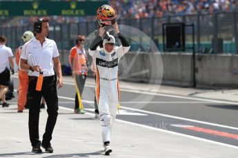 World © Octane Photographic Ltd. Formula 1 – Hungarian GP - Practice 3. McLaren MCL33 – Stoffel Vandoorne. Hungaroring, Budapest, Hungary. Saturday 28th July 2018.