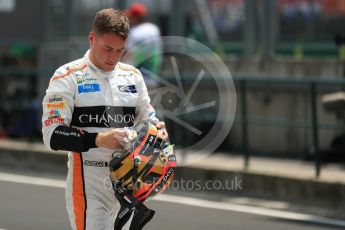 World © Octane Photographic Ltd. Formula 1 – Hungarian GP - Practice 3. McLaren MCL33 – Stoffel Vandoorne. Hungaroring, Budapest, Hungary. Saturday 28th July 2018.