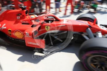 World © Octane Photographic Ltd. Formula 1 – Hungarian GP - Practice 3. Scuderia Ferrari SF71-H – Sebastian Vettel. Hungaroring, Budapest, Hungary. Saturday 28th July 2018.