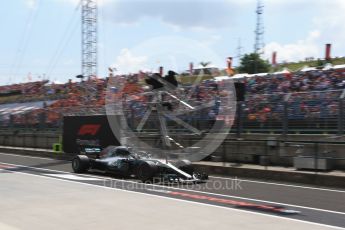 World © Octane Photographic Ltd. Formula 1 – Hungarian GP - Practice 3. Mercedes AMG Petronas Motorsport AMG F1 W09 EQ Power+ - Lewis Hamilton. Hungaroring, Budapest, Hungary. Saturday 28th July 2018.