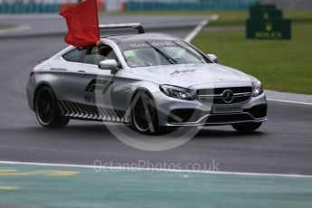 World © Octane Photographic Ltd. Formula 1 – Hungarian GP - Qualifying. Mercedes Race Control car on the pre-qualifying track inspection. Hungaroring, Budapest, Hungary. Saturday 28th July 2018.