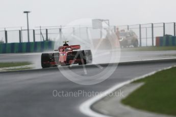 World © Octane Photographic Ltd. Formula 1 – Hungarian GP - Qualifying. Scuderia Ferrari SF71-H – Kimi Raikkonen. Hungaroring, Budapest, Hungary. Saturday 28th July 2018.