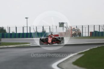 World © Octane Photographic Ltd. Formula 1 – Hungarian GP - Qualifying. Scuderia Ferrari SF71-H – Sebastian Vettel. Hungaroring, Budapest, Hungary. Saturday 28th July 2018.
