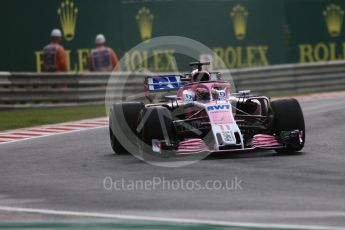 World © Octane Photographic Ltd. Formula 1 – Hungarian GP - Qualifying. Sahara Force India VJM11 - Sergio Perez. Hungaroring, Budapest, Hungary. Saturday 28th July 2018.