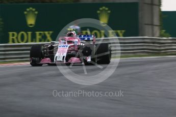 World © Octane Photographic Ltd. Formula 1 – Hungarian GP - Qualifying. Sahara Force India VJM11 - Esteban Ocon. Hungaroring, Budapest, Hungary. Saturday 28th July 2018.