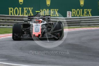 World © Octane Photographic Ltd. Formula 1 – Hungarian GP - Qualifying. Haas F1 Team VF-18 – Kevin Magnussen. Hungaroring, Budapest, Hungary. Saturday 28th July 2018.