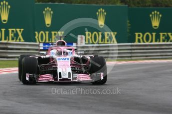 World © Octane Photographic Ltd. Formula 1 – Hungarian GP - Qualifying. Sahara Force India VJM11 - Sergio Perez. Hungaroring, Budapest, Hungary. Saturday 28th July 2018.