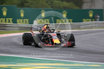 World © Octane Photographic Ltd. Formula 1 – Hungarian GP - Qualifying. Aston Martin Red Bull Racing TAG Heuer RB14 – Daniel Ricciardo. Hungaroring, Budapest, Hungary. Saturday 28th July 2018.