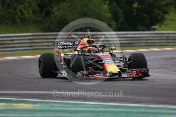 World © Octane Photographic Ltd. Formula 1 – Hungarian GP - Qualifying. Aston Martin Red Bull Racing TAG Heuer RB14 – Daniel Ricciardo. Hungaroring, Budapest, Hungary. Saturday 28th July 2018.