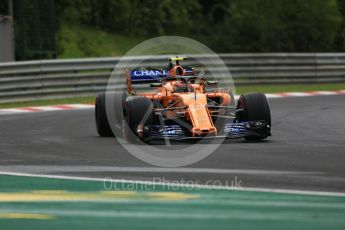 World © Octane Photographic Ltd. Formula 1 – Hungarian GP - Qualifying. McLaren MCL33 – Stoffel Vandoorne. Hungaroring, Budapest, Hungary. Saturday 28th July 2018.