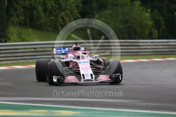 World © Octane Photographic Ltd. Formula 1 – Hungarian GP - Qualifying. Sahara Force India VJM11 - Sergio Perez. Hungaroring, Budapest, Hungary. Saturday 28th July 2018.