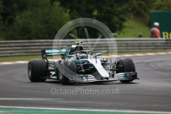 World © Octane Photographic Ltd. Formula 1 – Hungarian GP - Qualifying. Mercedes AMG Petronas Motorsport AMG F1 W09 EQ Power+ - Valtteri Bottas. Hungaroring, Budapest, Hungary. Saturday 28th July 2018.