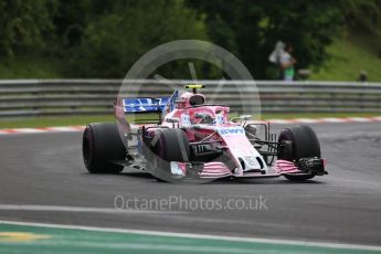 World © Octane Photographic Ltd. Formula 1 – Hungarian GP - Qualifying. Sahara Force India VJM11 - Esteban Ocon. Hungaroring, Budapest, Hungary. Saturday 28th July 2018.