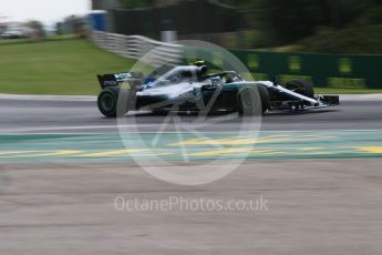 World © Octane Photographic Ltd. Formula 1 – Hungarian GP - Qualifying. Mercedes AMG Petronas Motorsport AMG F1 W09 EQ Power+ - Valtteri Bottas. Hungaroring, Budapest, Hungary. Saturday 28th July 2018.