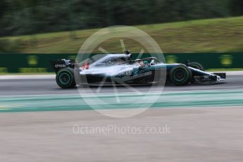 World © Octane Photographic Ltd. Formula 1 – Hungarian GP - Qualifying. Mercedes AMG Petronas Motorsport AMG F1 W09 EQ Power+ - Lewis Hamilton. Hungaroring, Budapest, Hungary. Saturday 28th July 2018.