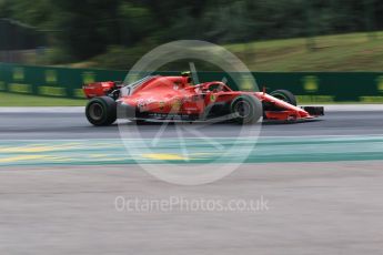 World © Octane Photographic Ltd. Formula 1 – Hungarian GP - Qualifying. Scuderia Ferrari SF71-H – Kimi Raikkonen. Hungaroring, Budapest, Hungary. Saturday 28th July 2018.