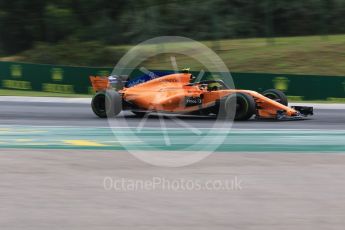 World © Octane Photographic Ltd. Formula 1 – Hungarian GP - Qualifying. McLaren MCL33 – Stoffel Vandoorne. Hungaroring, Budapest, Hungary. Saturday 28th July 2018.